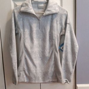 Columbia half zip jacket